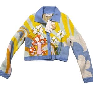 THE BIG BLOOM HOUSE OF SUNNY CARDIGAN SWEATER. Price is firm.